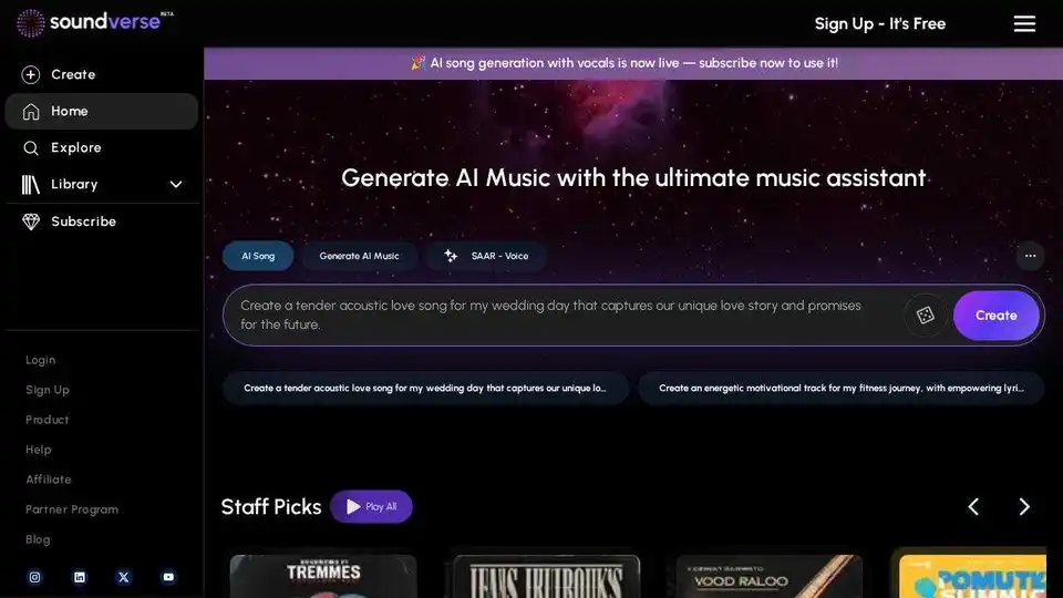 Soundverse AI