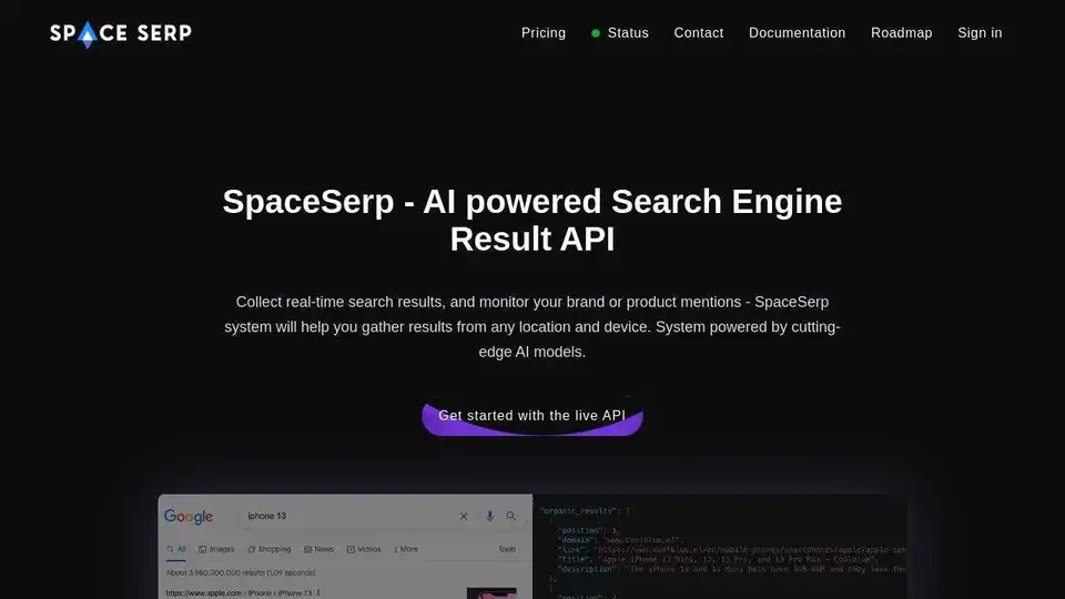 SpaceSerp