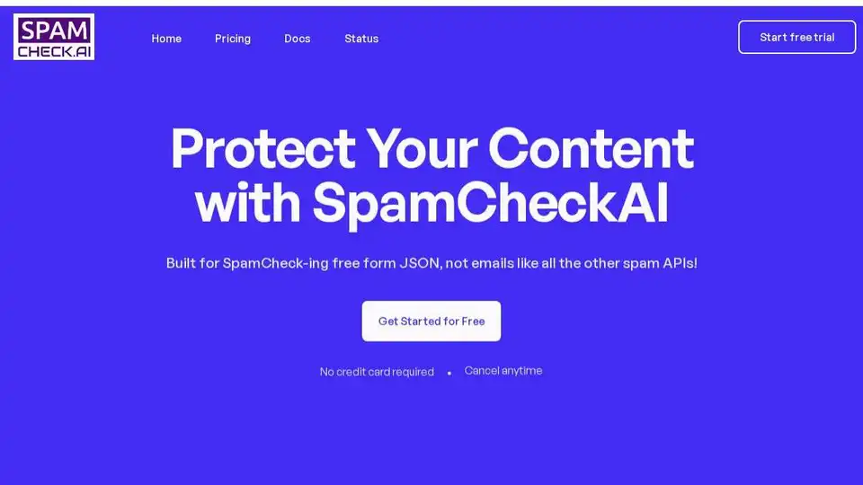 SpamCheckAI