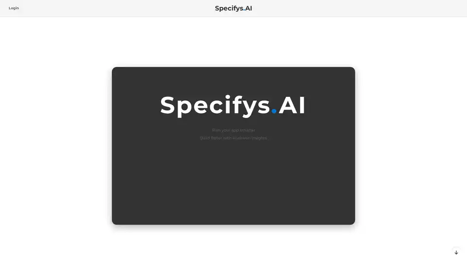 Specifys.AI