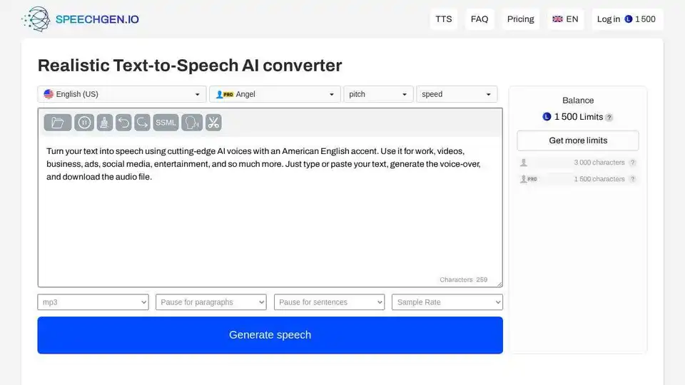 SpeechGen