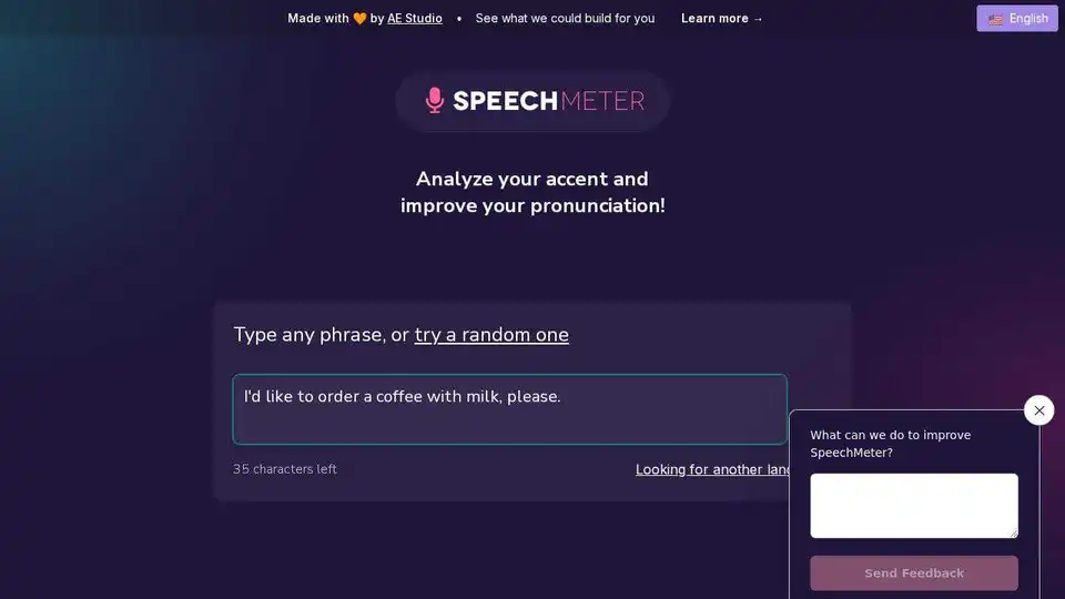 Speech Meter