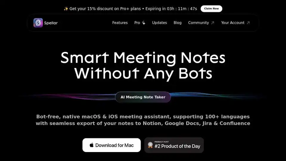 Spellar - AI Meeting Note Taker