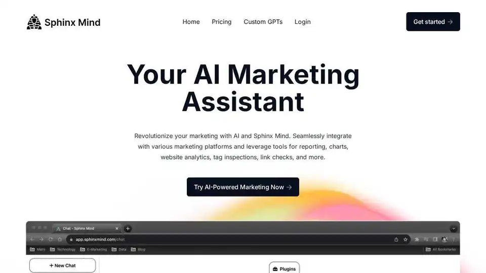 Sphinx Mind - Your AI Marketing Assistant
