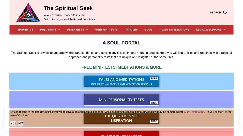 The Spiritual Seek