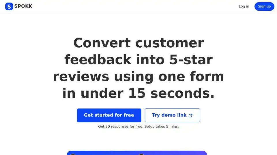 Spokk - World's Best Customer Feedback App