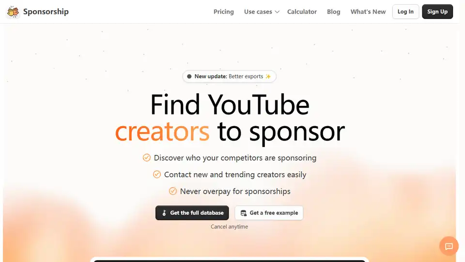 Sponsorship