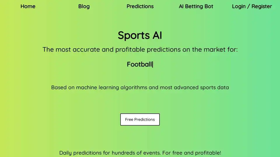 Sports AI