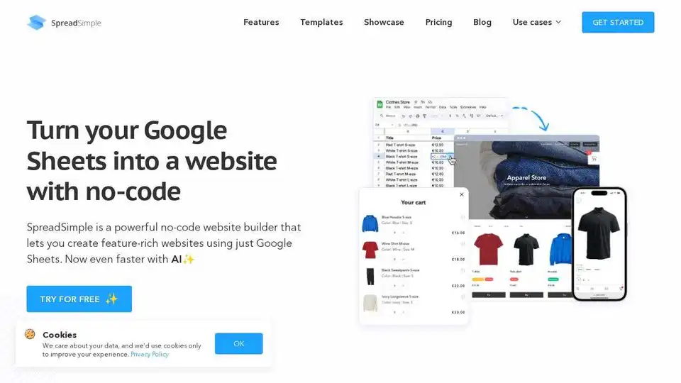 SpreadSimple