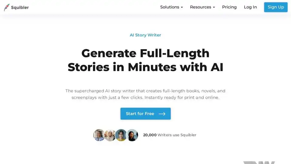 Squibler: AI Story Writer