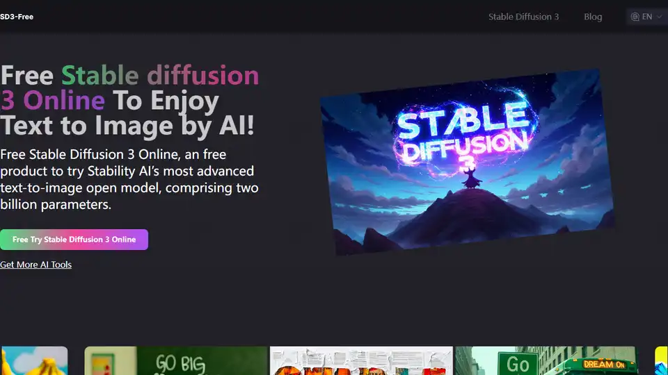 Stable Diffusion 3 Online
