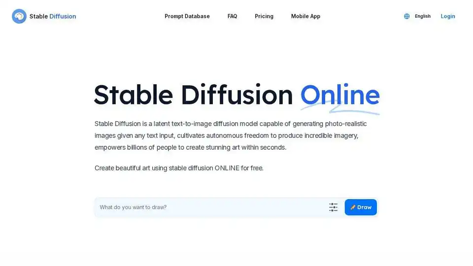 Stable Diffusion Online