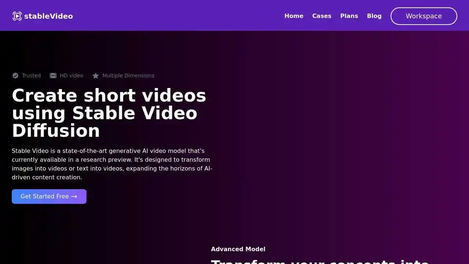Stable Video Diffusion Online