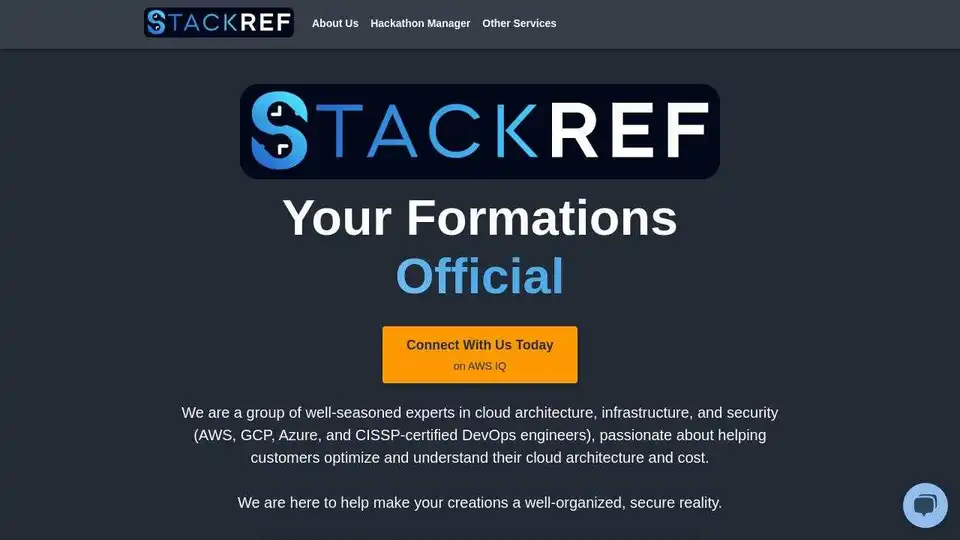 StackRef Hackathon Manager
