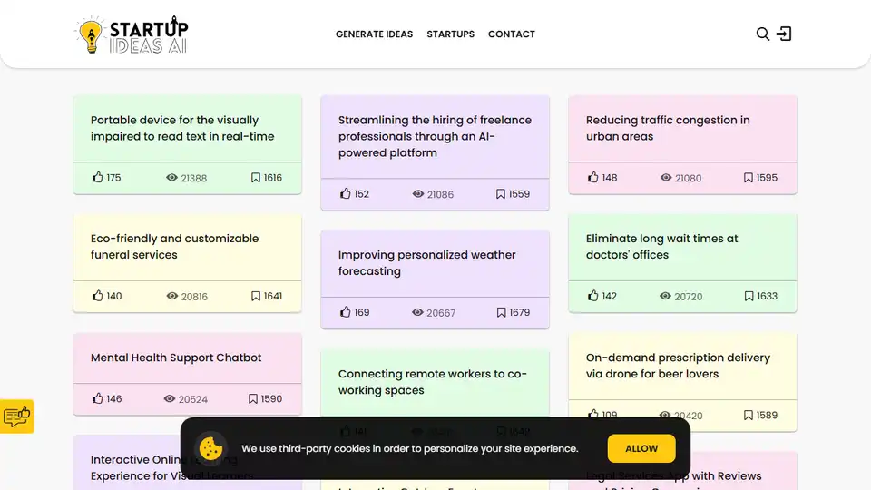 Startup Ideas AI