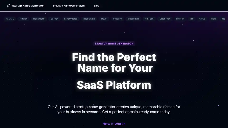 Startup Name Generator