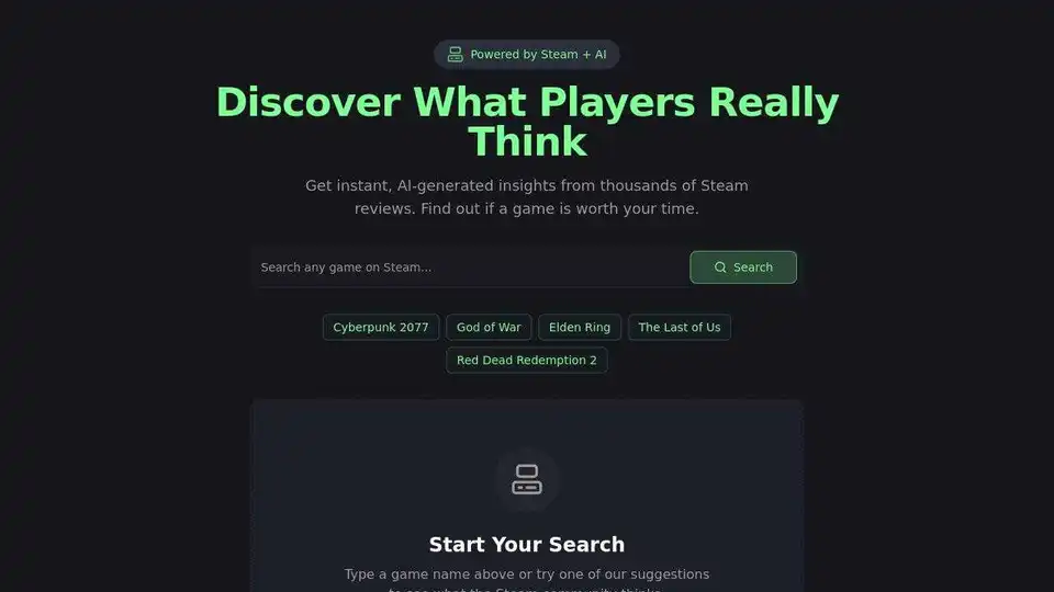 Steam Summarize
