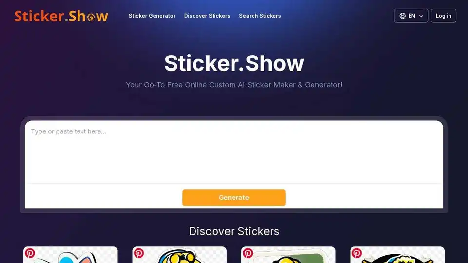 Sticker.Show