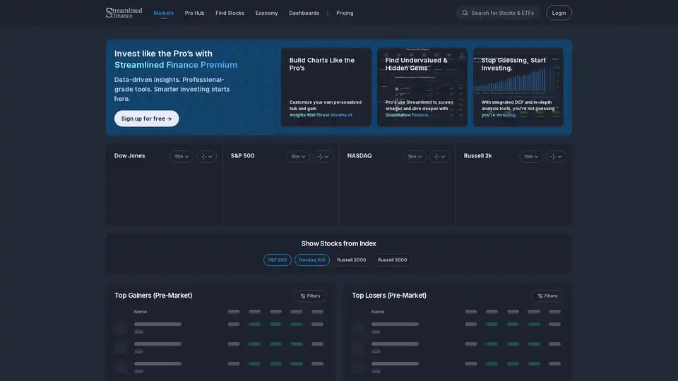 Streamlined Finance