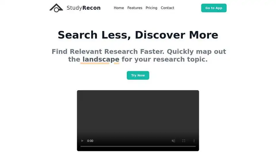 StudyRecon