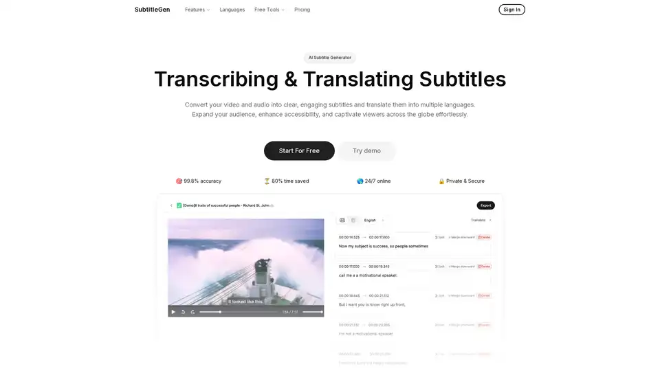 SubtitleGen