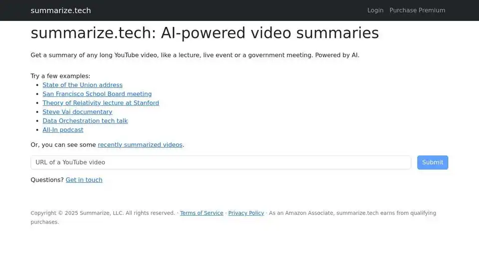 summarize.tech