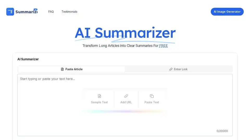 AI Summarizer