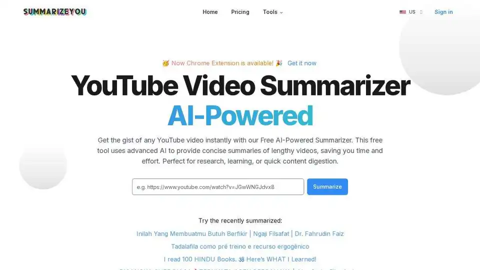 SummarizeYou