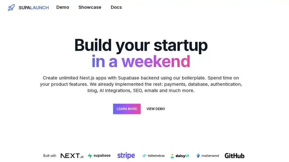 SupaLaunch
