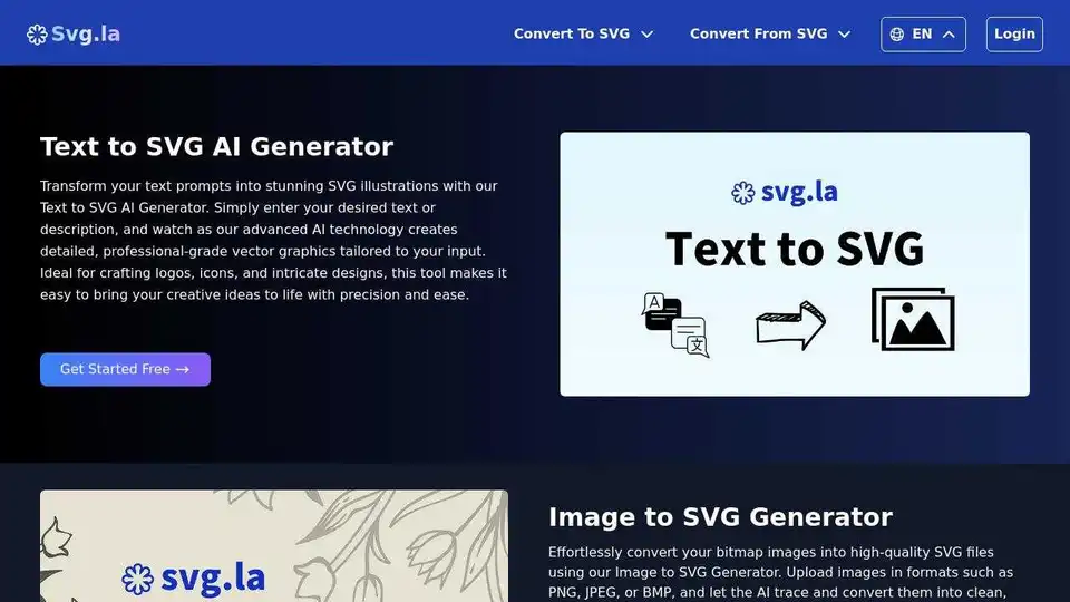 Text to SVG AI Generator - AI-Powered SVG Tools