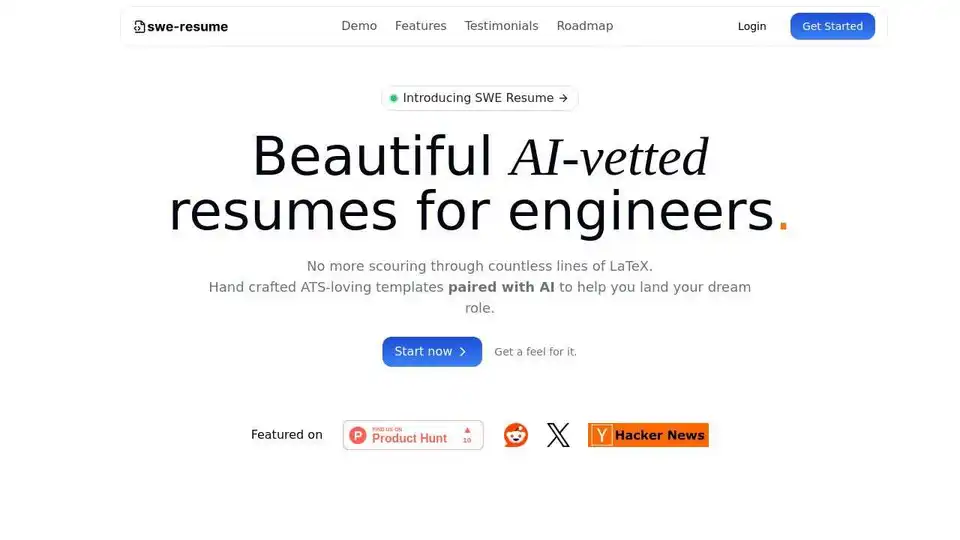 SWE-Resume