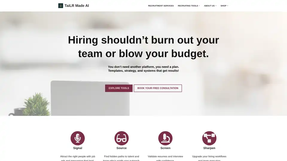 TaiLR Made AI