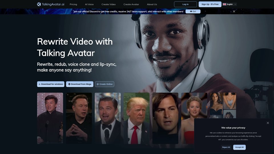 Talking Avatar: AI Talking Avatar Generator for Video Creation