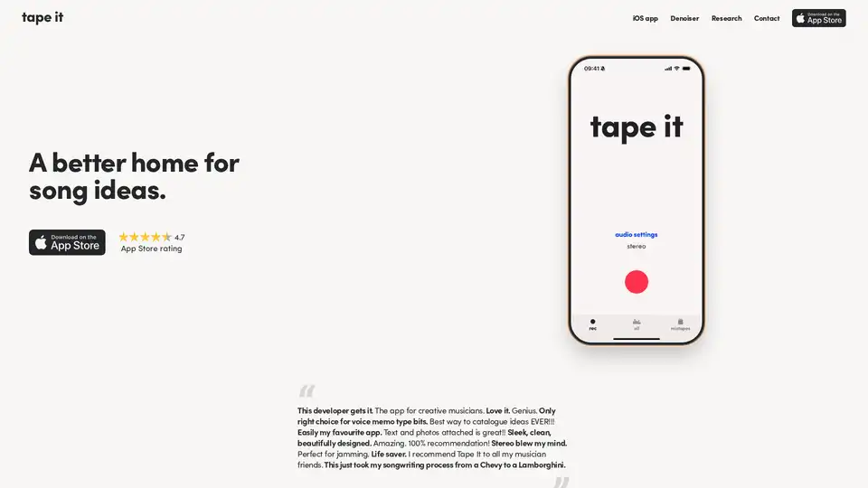 Tape It