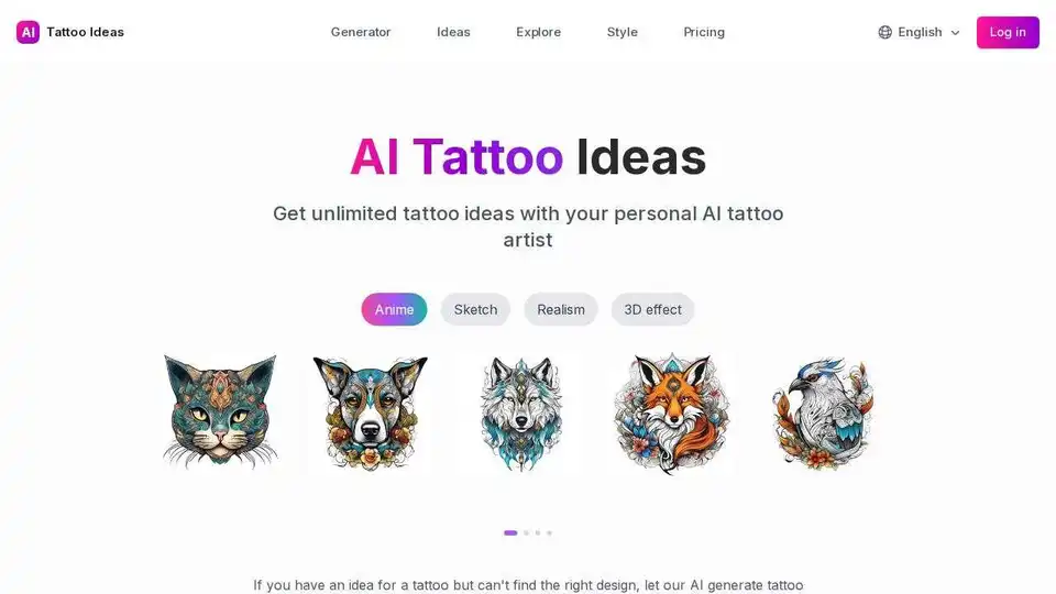 AI Tattoo Generator