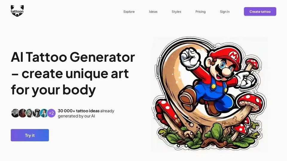 AI Tattoo Generator