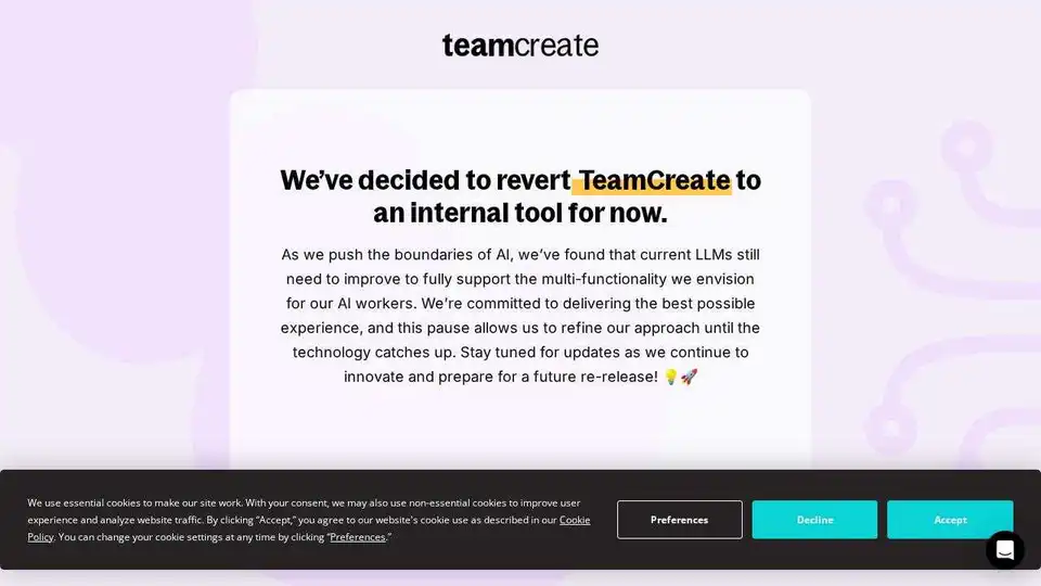 TeamCreate AI