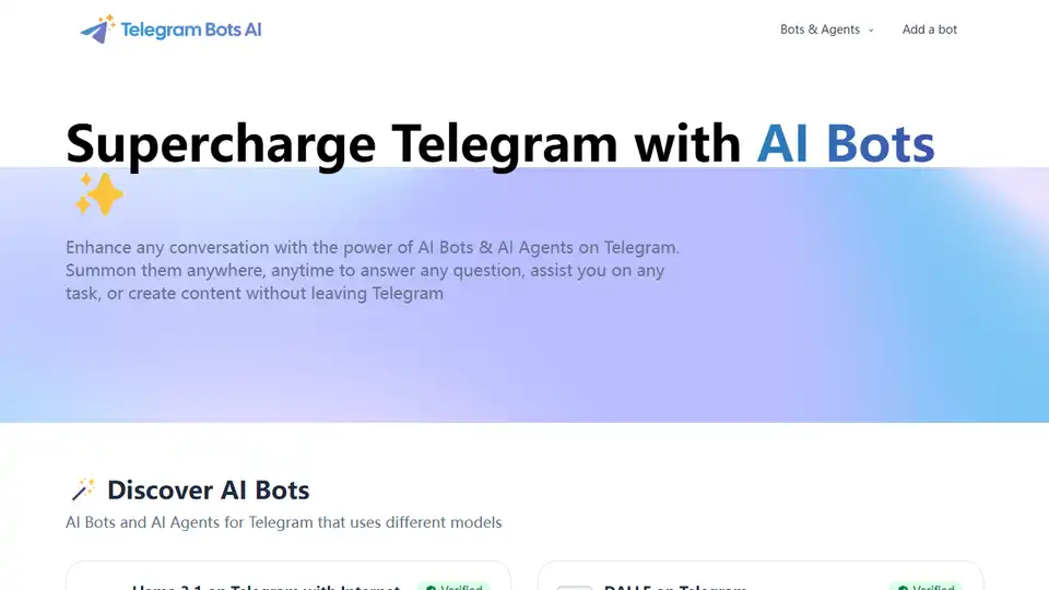Telegram Bots AI
