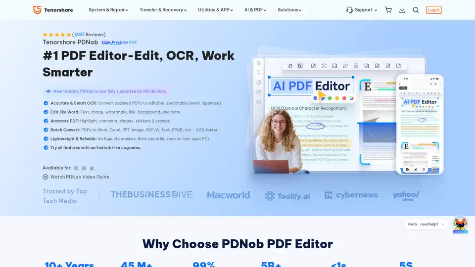 PDNob PDF Editor