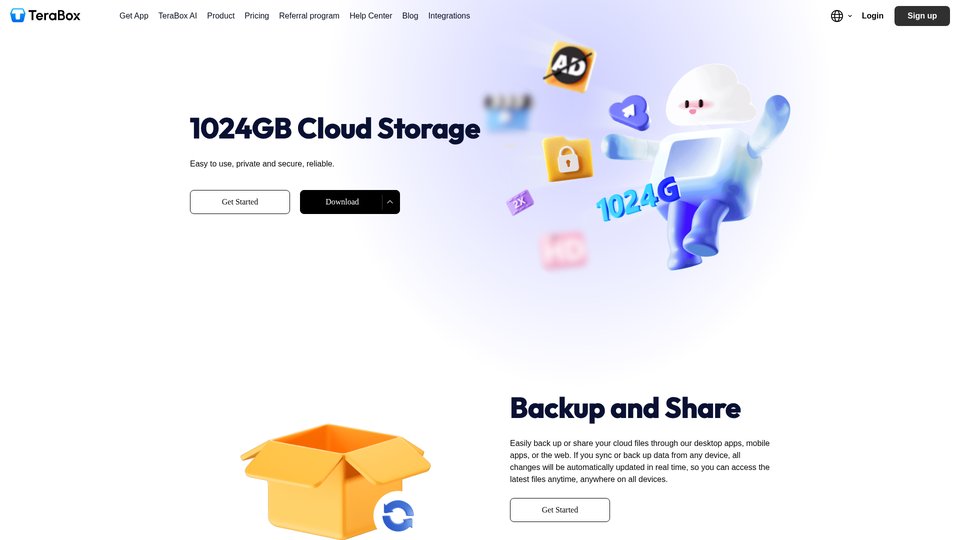 TeraBox: armazenamento gratuito em nuvem de 1 TB e transferência de ...