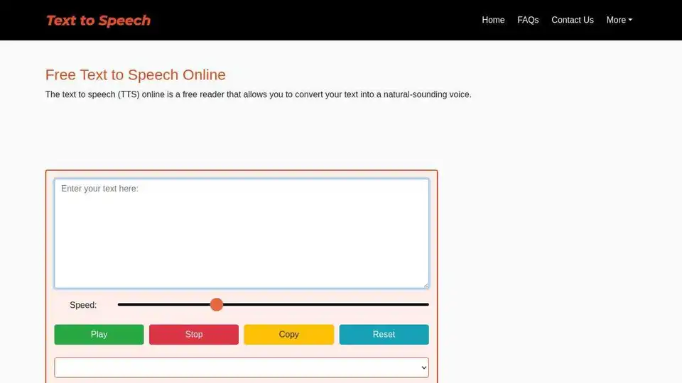 Free Text to Speech Online | Text to Voice Converter