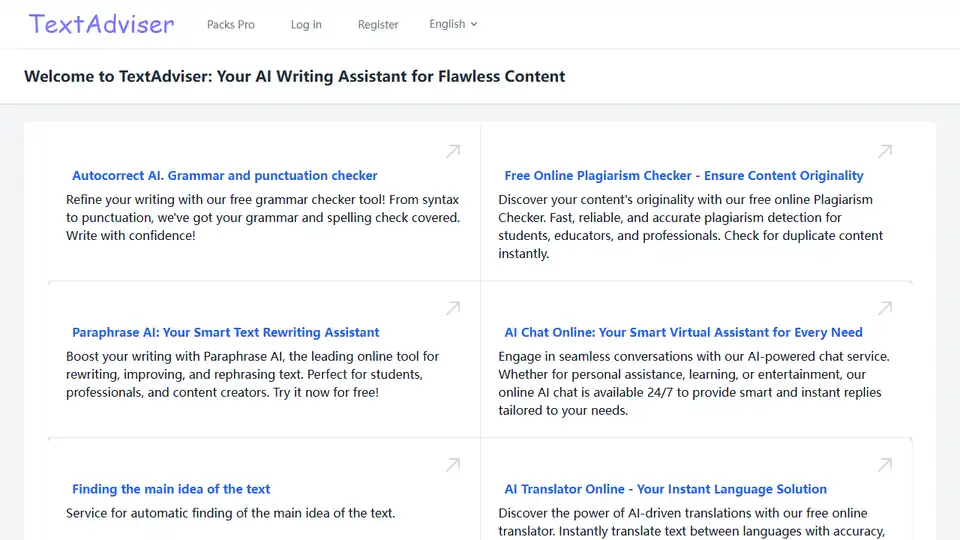 TextAdviser