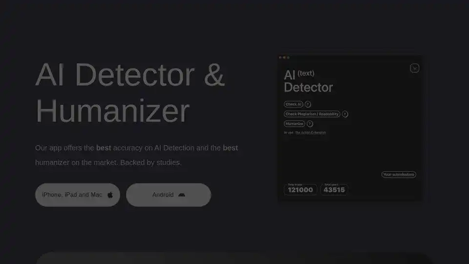 AI Text Detector - Detect ChatGPT with iPhone or Android Camera