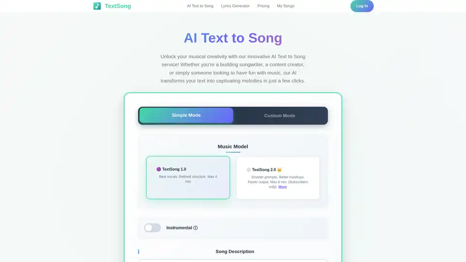 TextSong