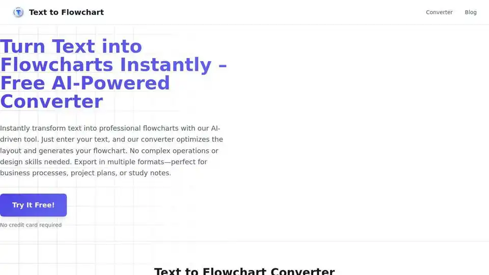 Text to Flowchart Converter