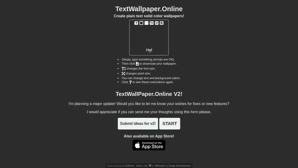 TextWallpaper.Online
