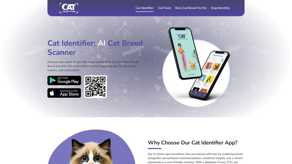 La mejor aplicación de identificación de razas de gatos Identificador