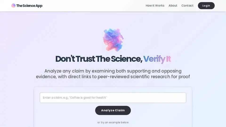 The Science App
