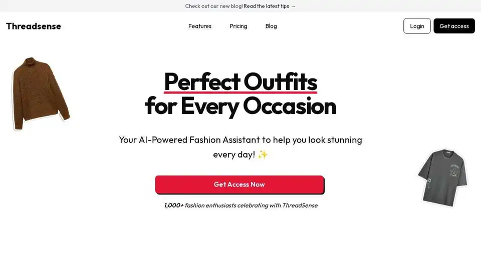 Threadsense - AI Fashion Assistant