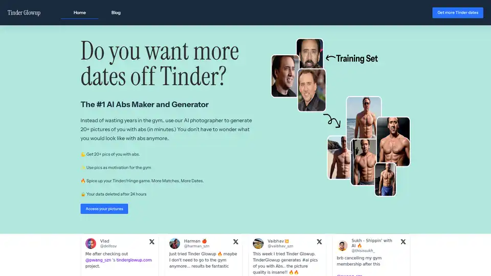 Tinder Glowup